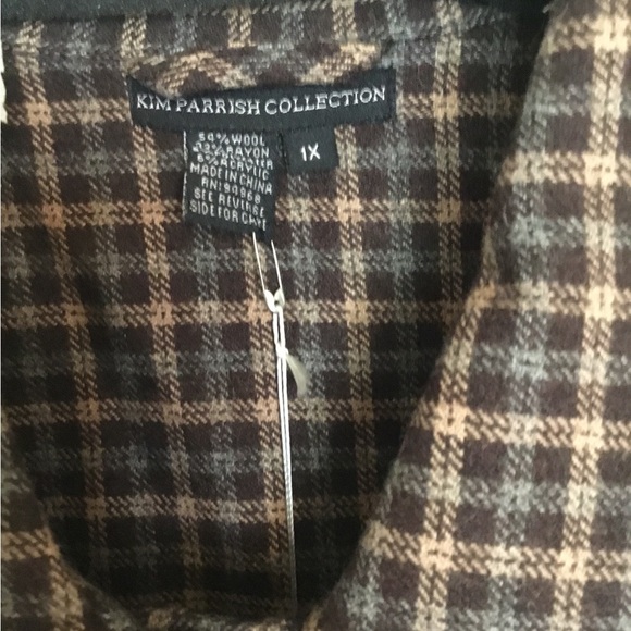 NWT Kim Parrish Collection Vintage Winter Cropped Top - Picture 8 of 13